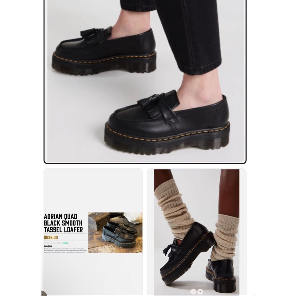 Dr. Martens Adrian Tassel loafers 10L